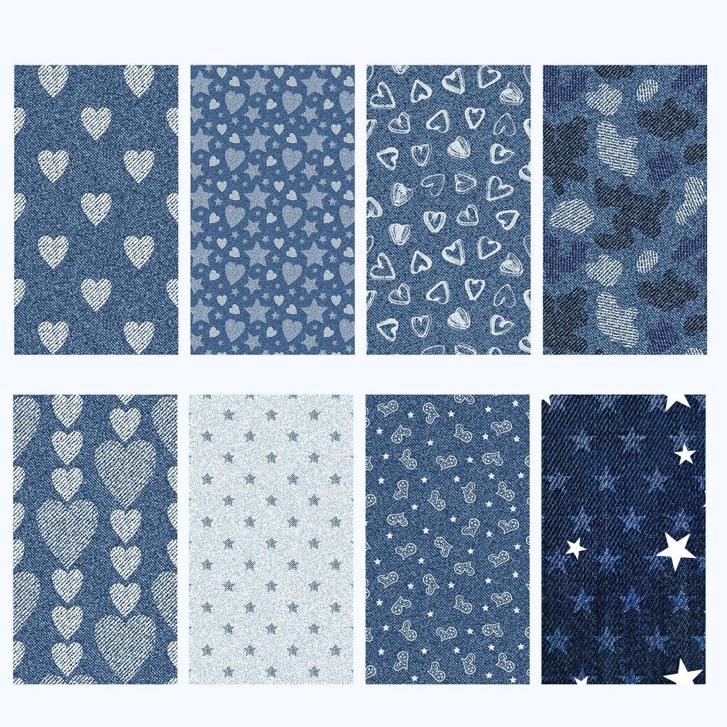 Mehrfach 8-teilige Girl Series Guka Handy Rückkarten DIY Dekoratives Basismaterial Aufkleber Klebeband Rückseitige Klebekraft