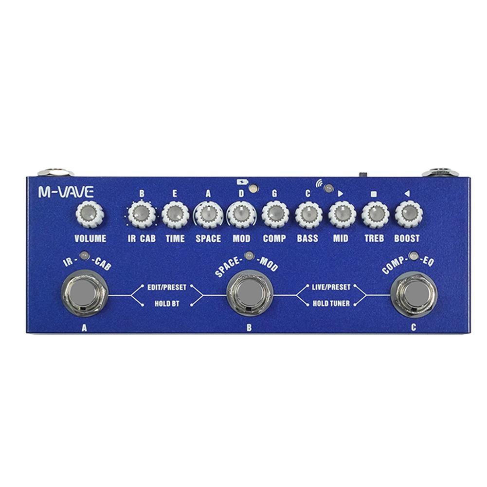 

Bass Multi Effects Pedal with Delay Reverb MOD IR Cab Processsor Mixers Effect Pedal for Bass Accessories