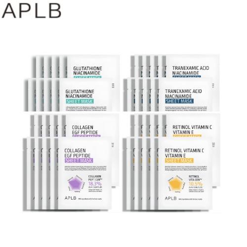 APLB Sheet Mask 25ml*10ea 01 Glutathione Niacinamide*10ea