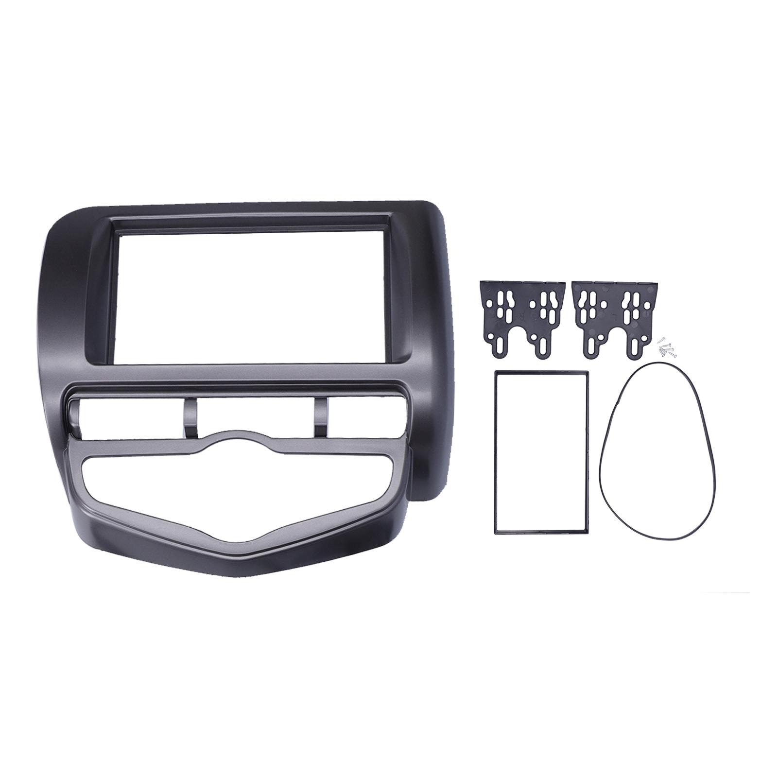 

2Din Стерео Радио Накладка DVD Аудио Навигационная Панель Рамка Подходит для Honda FitJazzCity 0208 Авто Кондиционер