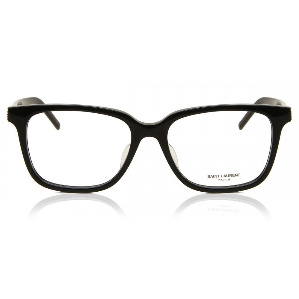 

Saint Laurent Sl M110 F Asian Fit 004 Women Eyeglasses Shiny Black/55
