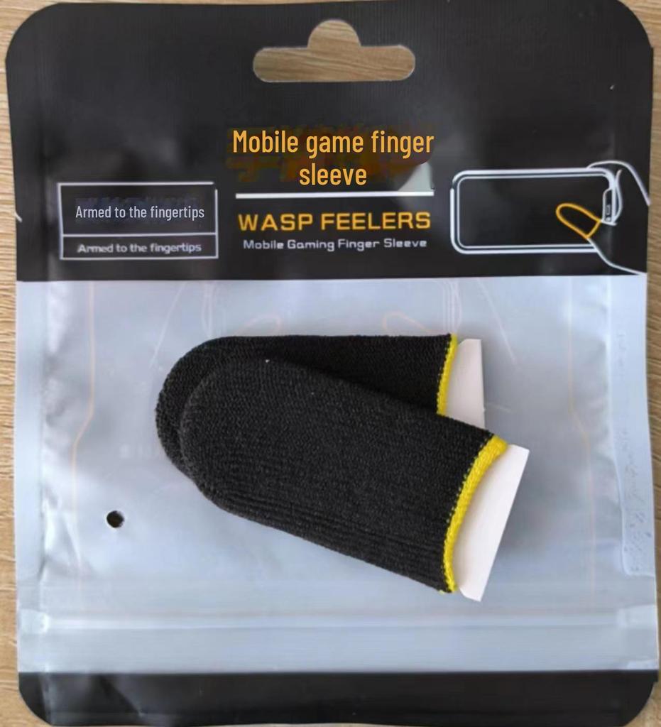 Ultradünne kabellose Gaming-Fingerlinge aus Silberfaser - Schweißfestes Doppelstück für Mobile Gaming