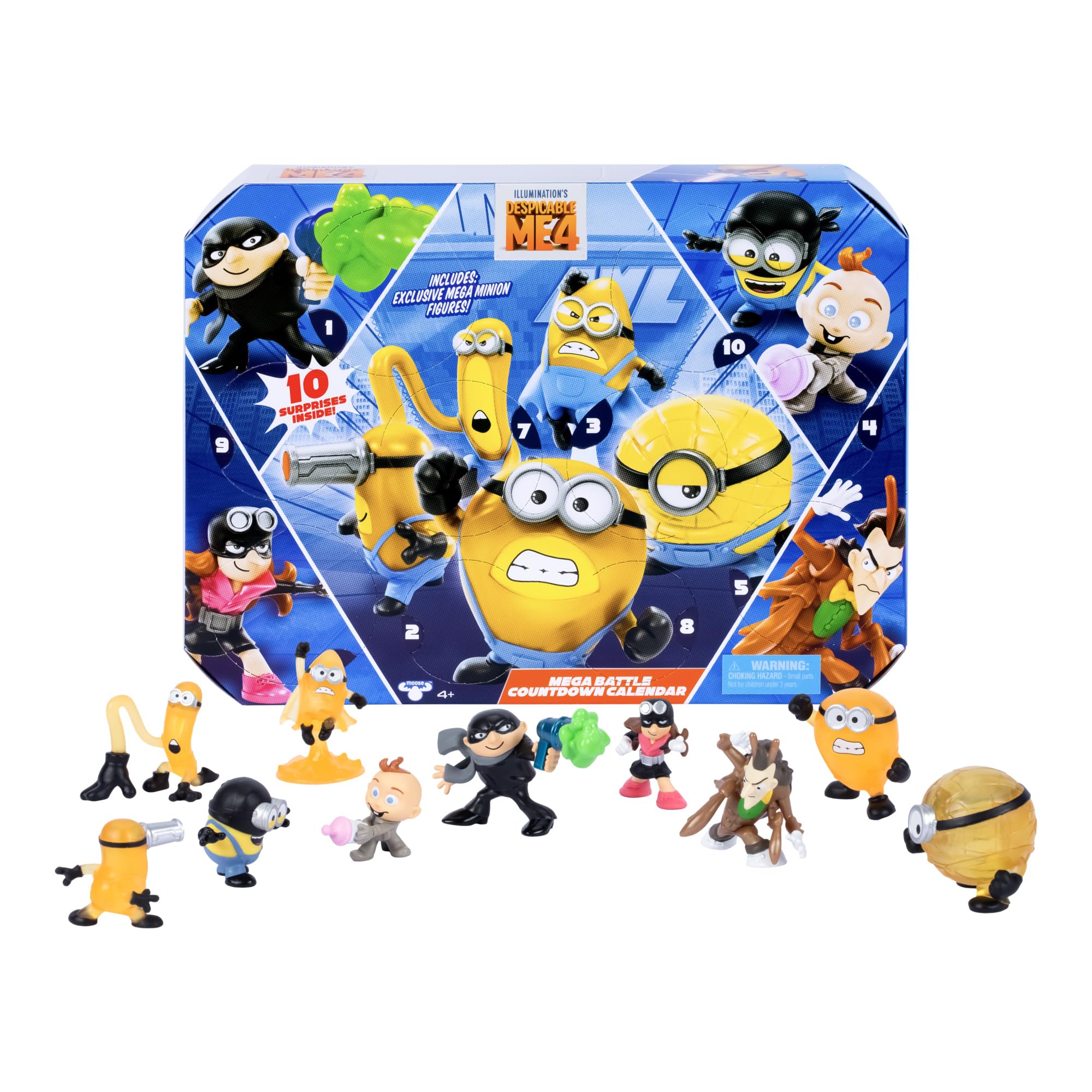 

Міні-фігурка Kawada Minion Mega Battle Calendar 59303