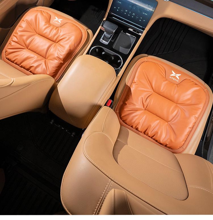 Xiaopeng G3i/G9/P5/P7 Four-Season Seat Cushion: Stain-Resistant Leather Interior, Single-Piece Three-Set