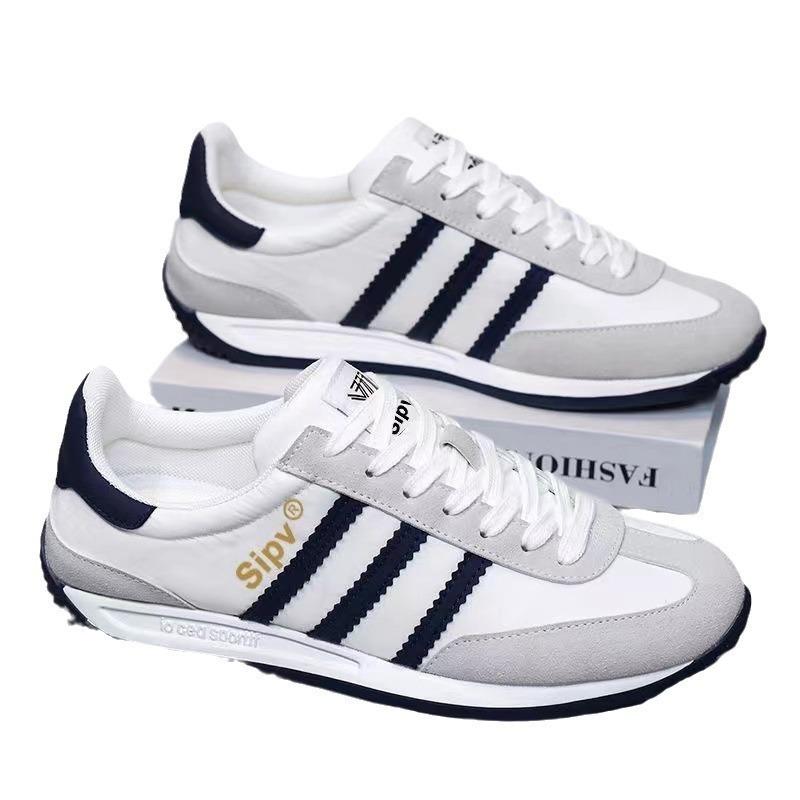 Men's shoes spring and summer new sports and leisure little white shoes trend versatile running green and low top