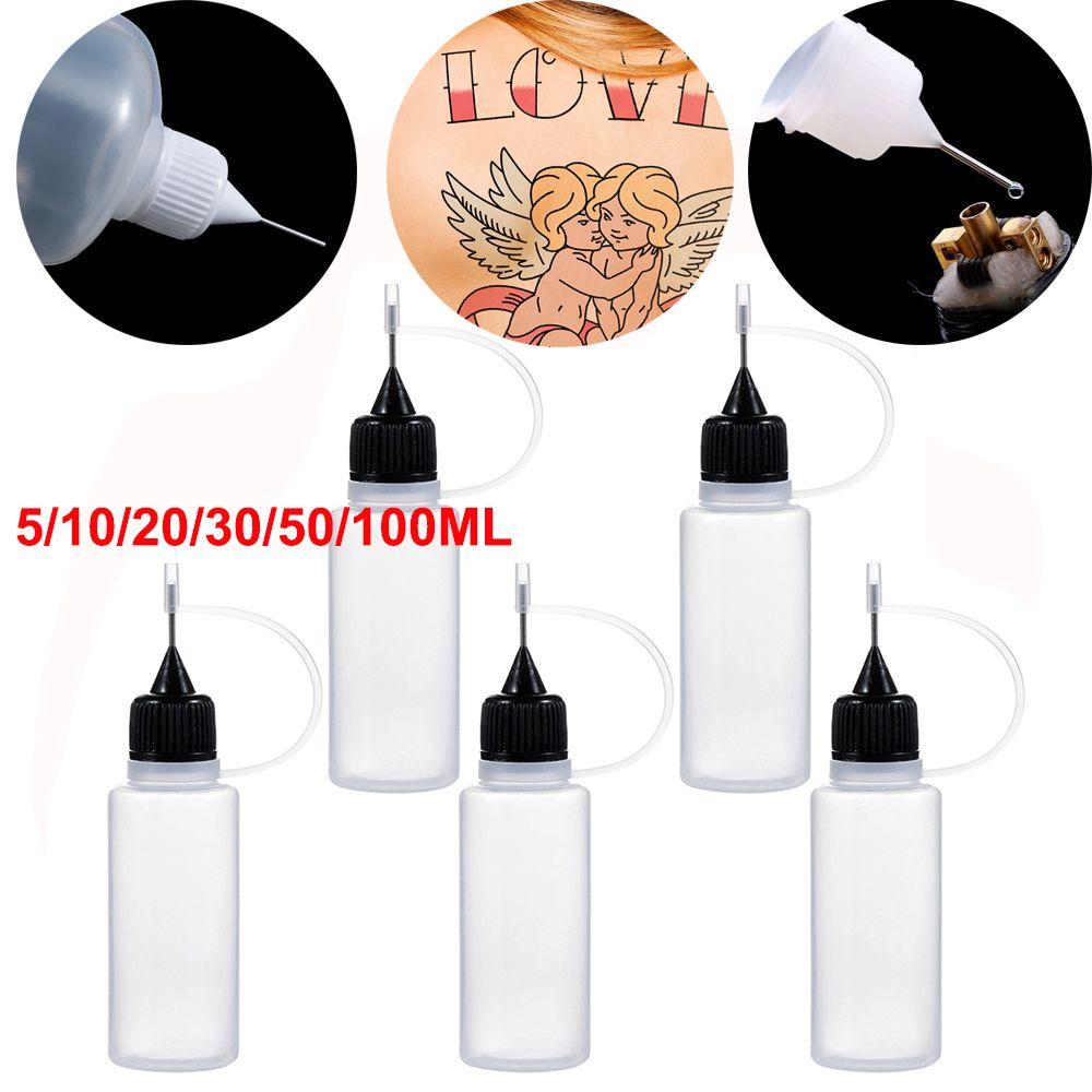 5pcs New Plastic Craft Tool Paper Quilling Glue Applicator Bottle Scrapbooking