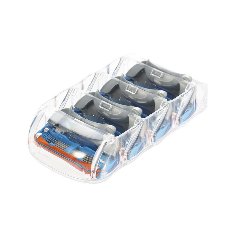 4Pcs Razor For Men Shaving Blades Safety Blades Cassette Shaver