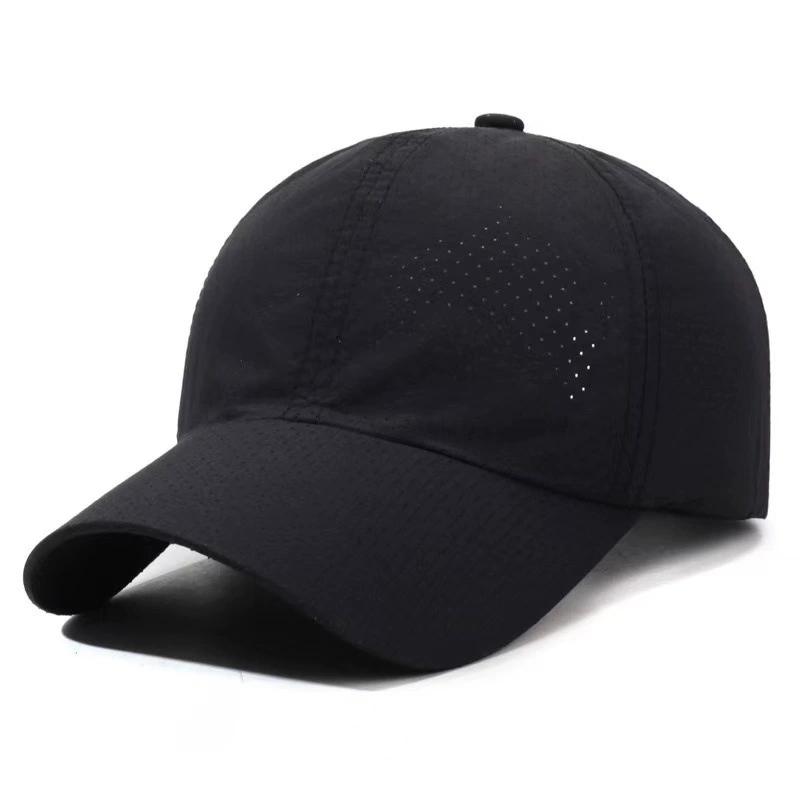 Men Women Sports Mesh Quick Dry Cap Lightweight Breathable Adjustable Running Cap Sun Protection Golf Tennis A1