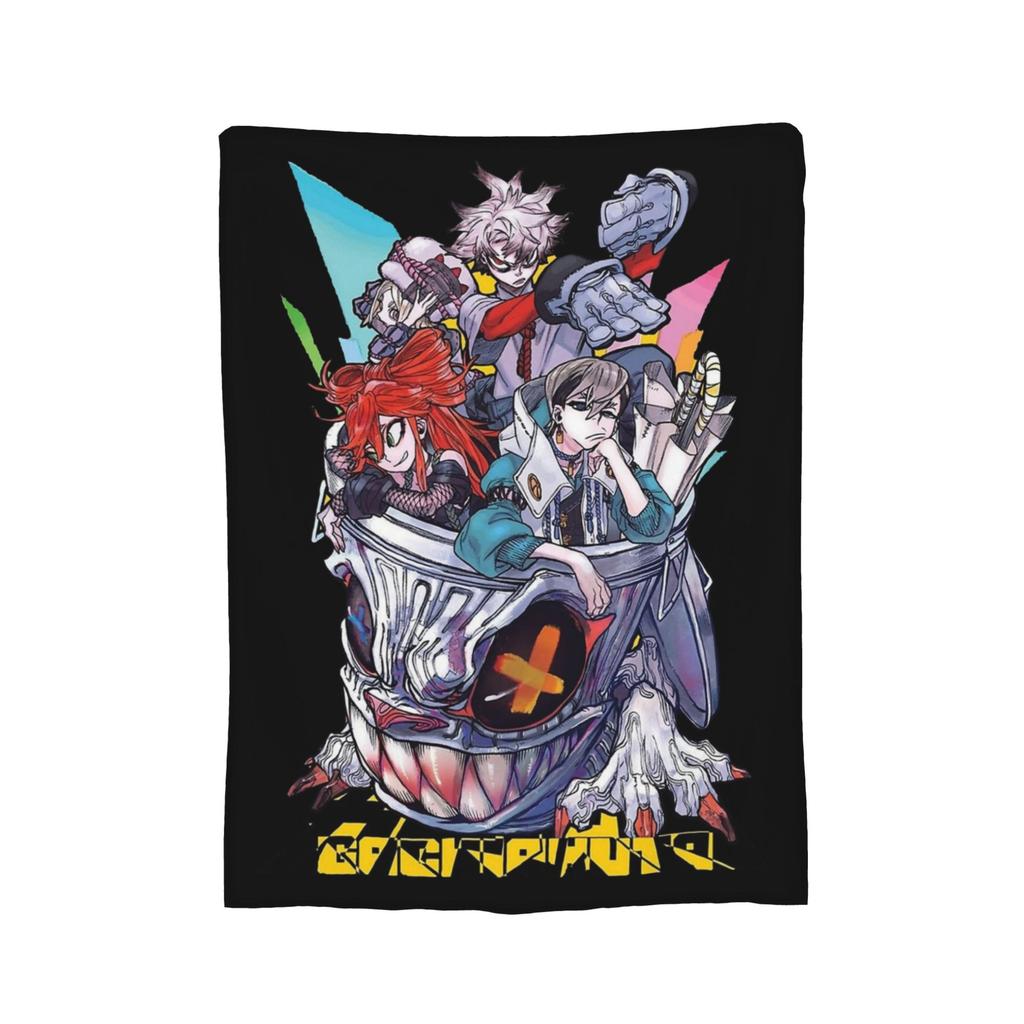 Anime Gachiakuta Cleaners Blanket Fleece Textile Decor  Breathable Lightweight Throw Blankets for Sofa Car Plush Thin Quilt