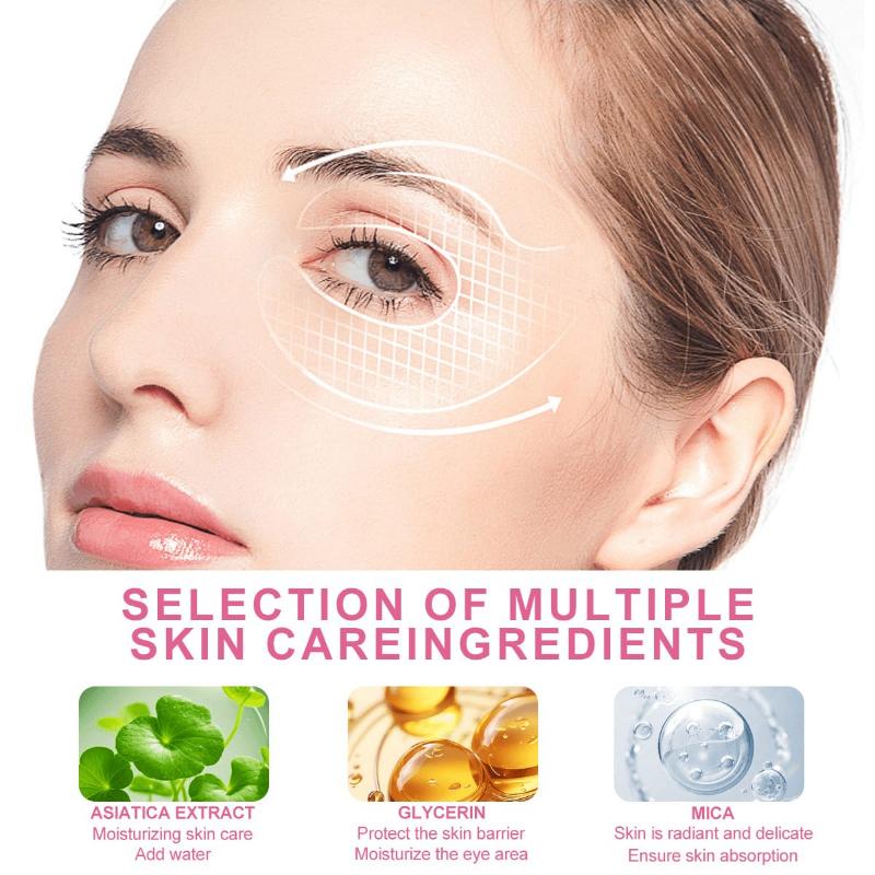 Cherry Blossom Extract Eye Mask Anti-Wrinkle Eye Patches Fade Fine Line Remove Dark Circle Bag Anti-Puffiness Moisturizing Brighten Skin Care