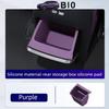 For Leapmotor B10 2025 2026 Rear Air Outlet Tissue Storage Box With Silicone Mat Interior Car Accessories