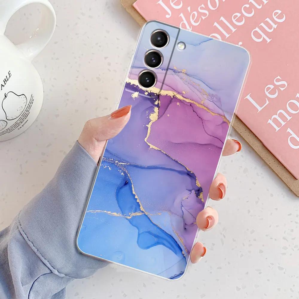 For Samsung Galaxy S21FE Case S21 Ultra 5G Cover Clear Soft Silicone Phone S21 FE Cases Fundas For Samsung S21 Plus Case Coque