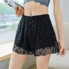 Jk Safety Pants Summer Thin Double Lace Three-quarter Pants Can Be Worn Over Shorts Loose Anti-slip Insurance Leggings