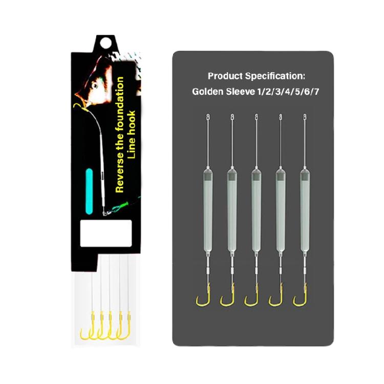 Barbed Hook Fishing Tackle Ready to Use Anti Bottom Carp Rigs Fishing Lures Suspension Fishing Hair Rigs Hook