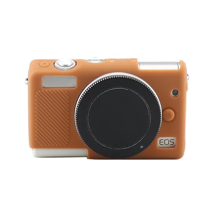 

Soft Silicone Protective Case for Canon M100 коричневий