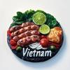 Vietnam Fridge Stickers Mekong River Travel Souvenirs Negeri Sabah Fridge Magnets Home Decoration Wedding Gifts