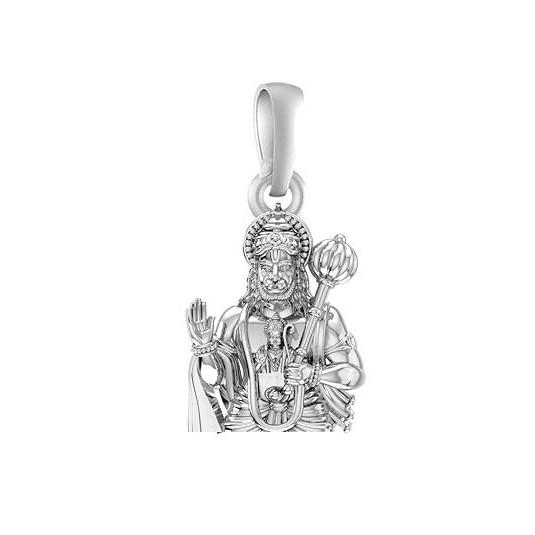 @ Indian Traditional Sterling Silver God Hanuman Pendant For Unisex Zr-2377-60%Off