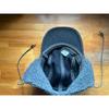 Used Patagonia fleece lined ear flap cap gray size M