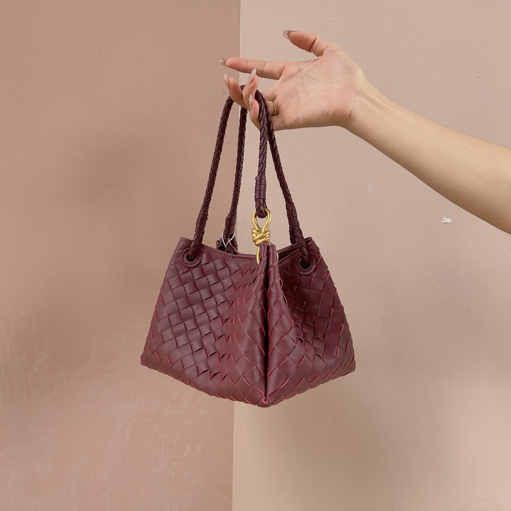 Neue Parachute-gewebte Eimertasche Gemüsekorb Geknotete Hardware-Tasche Premium-Textur Beliebte Tasche