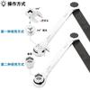 ForAutomotive Ldler Pulley Adjustment Wrench Extension Rod Adjustable Inert Tensioner Disassembly And Assembly Special Automotiv