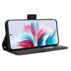 Flip Case for Oppo Reno 11F 5G, Card Slot, Black