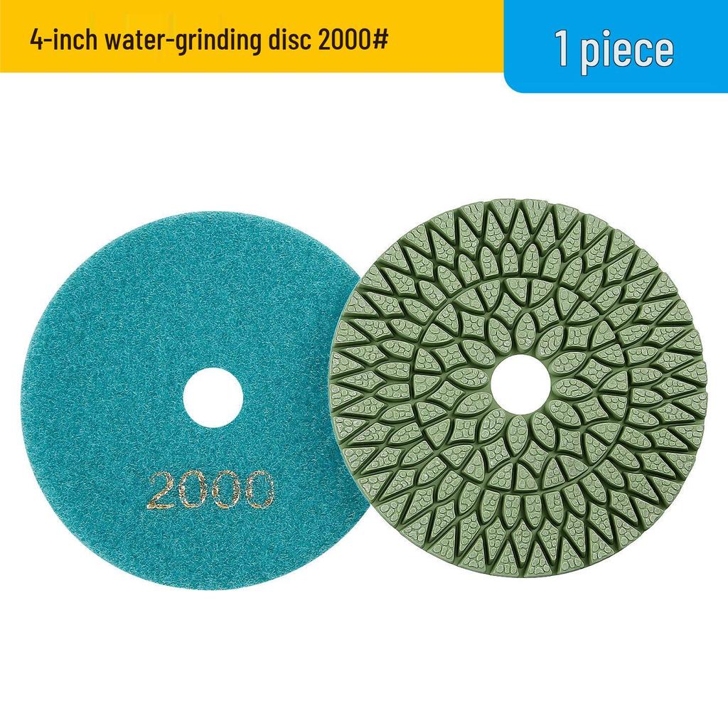 4-inch Wet Polishing Pads for Marble, Granite, Quartz, and Stone Floors