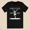 Roberto Duran Hands of Stone Boxing Champion Men's Black T-Shirt Size S-5XL Unisex T-Shirt