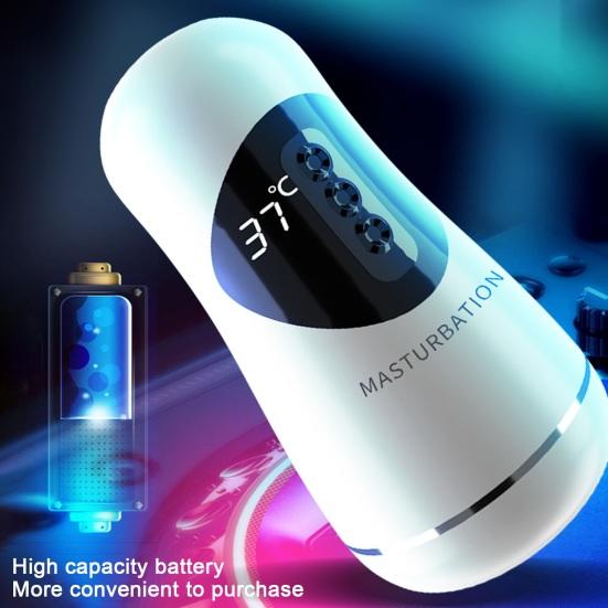Electric Masturbation Cup Fully Automatic Men's Masturbation Sex Products Penis Training Device Toys