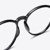 Anti Blue Light Oval Hyperopia Eyeglasses Magnifier Plastic Frame Farsighted Glasses 0 To +400 For Women Men
