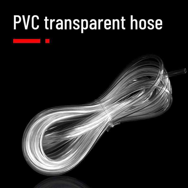 Acid and Alkali Resistant Transparent PVC Water Hose, 0.8/1.5/2/3/4/5/9-50mm