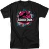 Popfunk Classic Jurassic Park Pattern Logo Collection Unisex Adult T Shirt