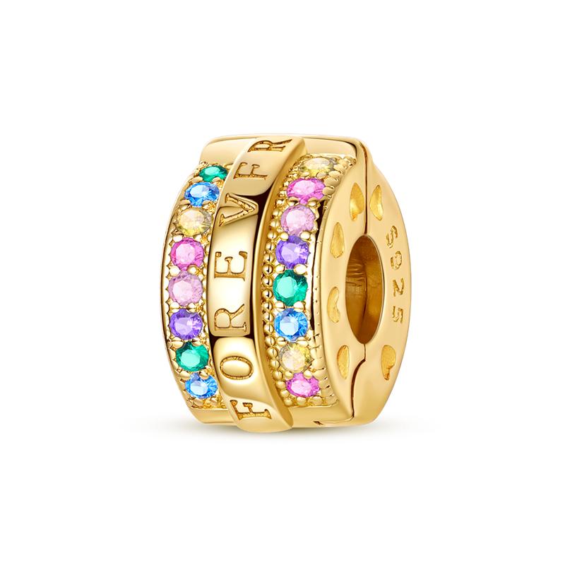 Gold Series Diy Charms Bead Original Copper Inlaid Zirconium Sun Insect Pendants Fit Bracelet Jewelry Gift Marking