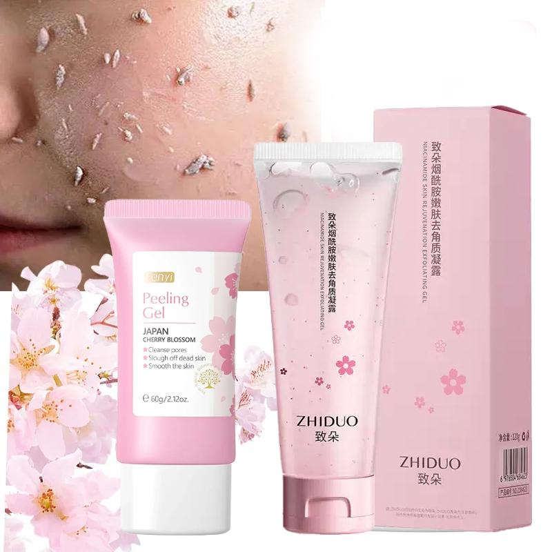 Gesichts-Tiefenreinigung Peeling-Gel Hautpflege Aufhellend Feuchtigkeitsspendend Reparatur Gesichtspeeling Hautpflege
