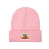 Sloth Hiking Team We Will Get There When We Get There Knitted Caps for Women Unisex Beanies Winter Hats Outdoors Camping Melon Cap
