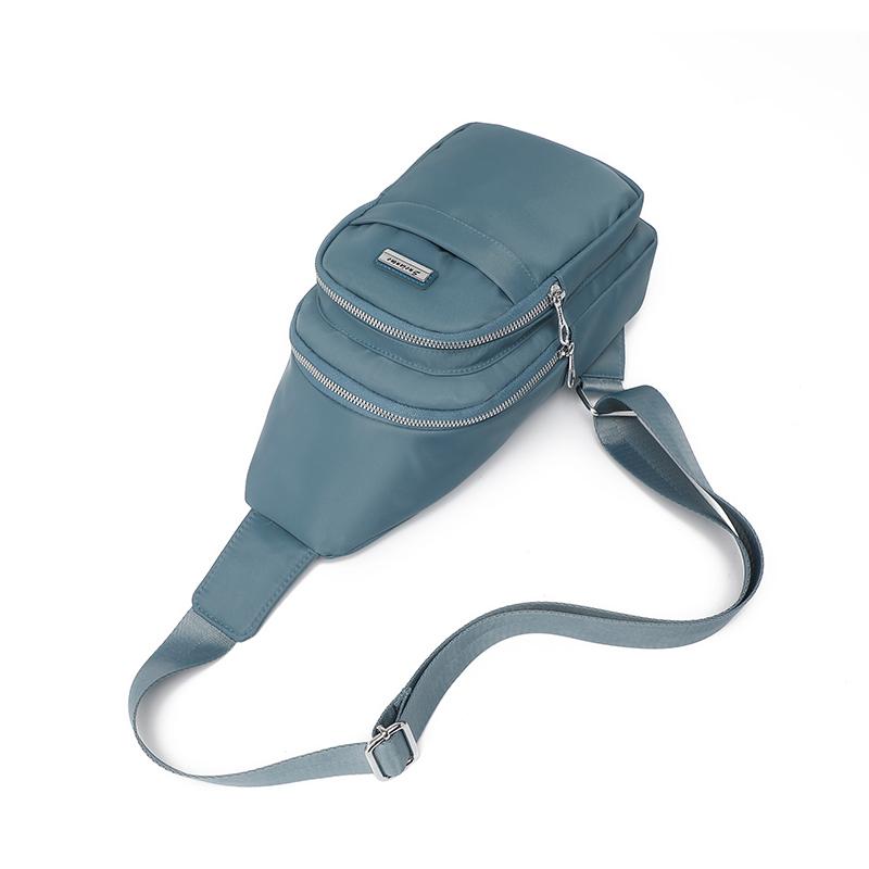 Dámská náprsní taška, taška přes rameno, crossbody taška, sportovní vícevrstvá taška
