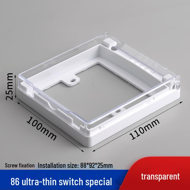 Outdoor Recessed Weatherproof Socket Cover with Screw Installation