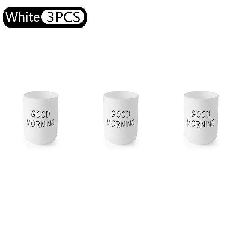 Portable Couple Toothbrush Washing Mouth Cups Plastic Home el Tooth Brush Holder Bathroom Accessories Mouthwash Storage Cups