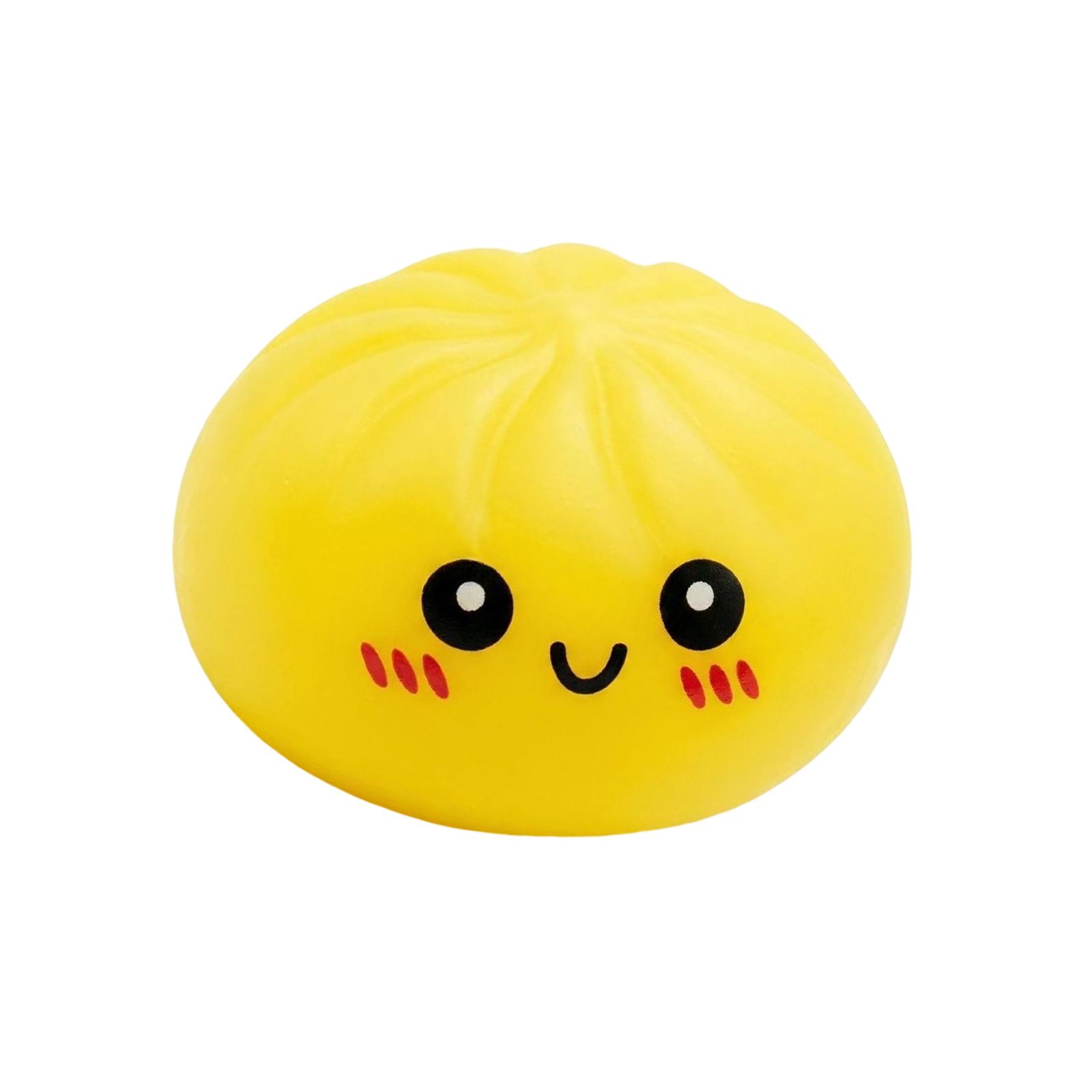 

Baozi Stress Relief Toy Baozi Novelty Creative Funny Stress Relief Venting Toy One Size жовтий