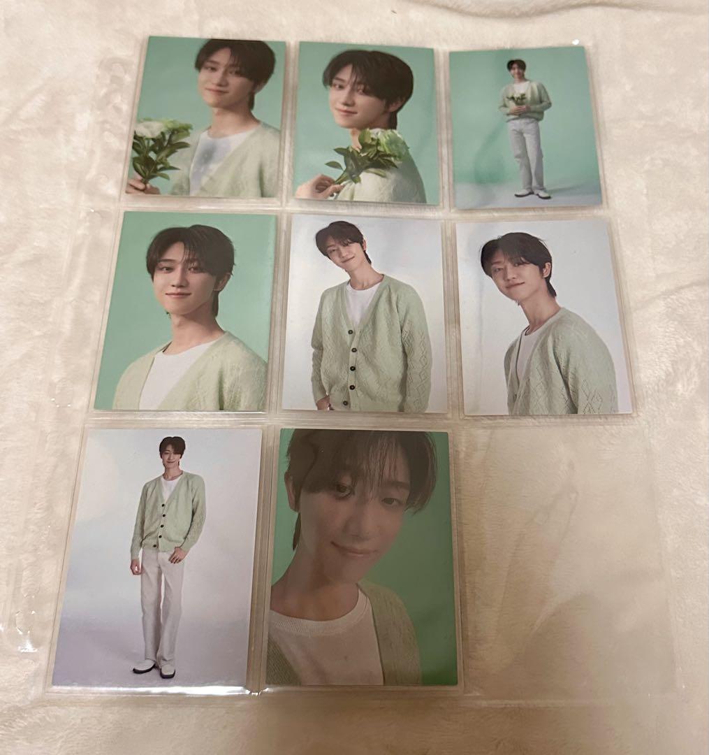 

[USED] Anonymous shipping SEVENTEEN THE8 Fan Meeting HANABI Trading Card Complete Set