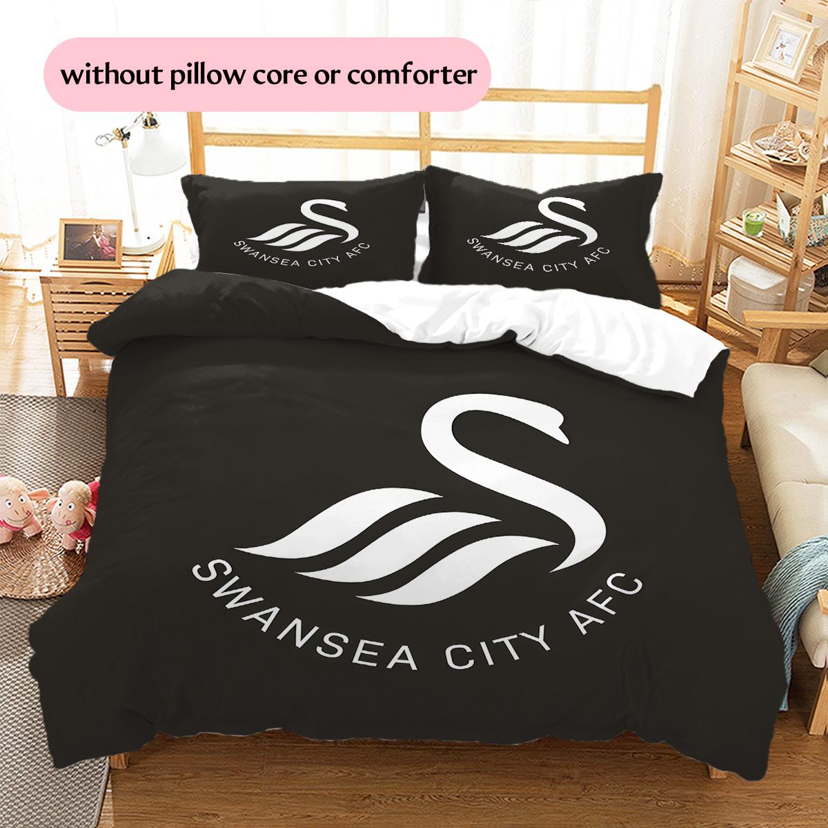 Swansea City AFC rakstu gultasveļas sega