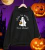 Happy Halloween Ghost Printing Men Hoody Fleece Autumn Hoodies Pocket Loose Sportswears Comfortable Multicolor Man Hoodie