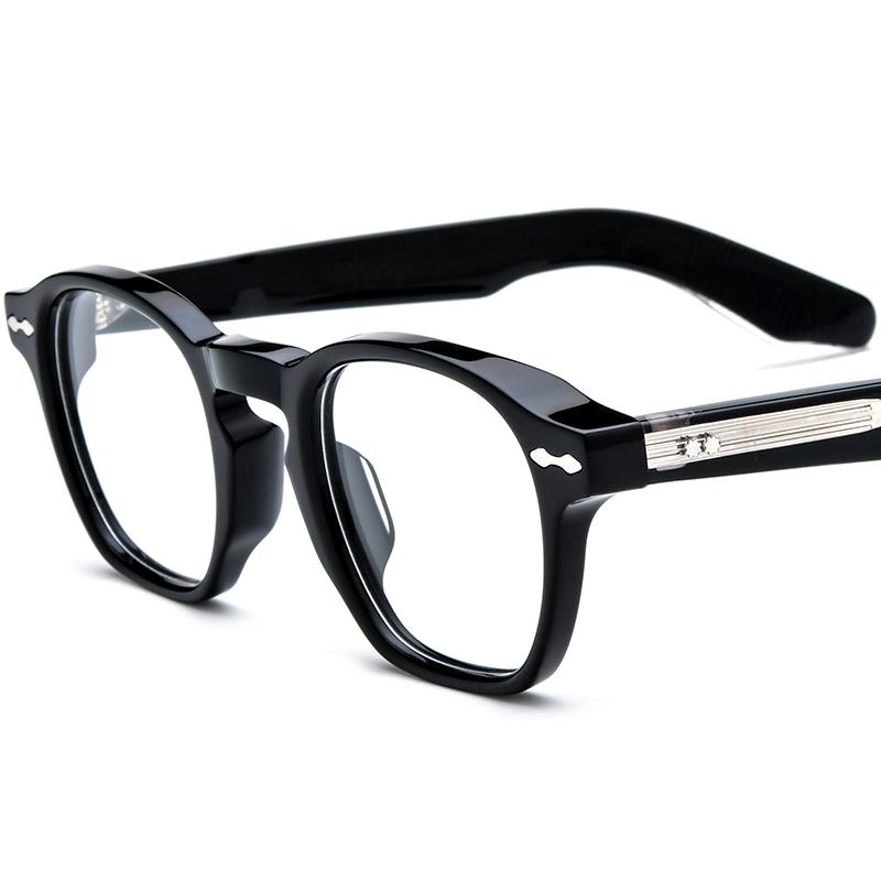 Borregls Acetate Glasses Women 2026 Brand Design Square Eyeglasses Frame Men Spectacles G-Dragon Optical Eyewear ZEPHIRINI