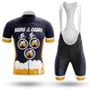 2025 Neue Bier Team Radsportbekleidung Herren Sommer Kurzarm Radtrikot Set Atmungsaktiv Mountainbike Rennrad Fahrradbekleidung