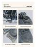 2025 Girls' Korean-Style Cat Denim Jeans - Fashionable Spring & Autumn Wear