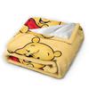 Winnie the Pooh Blanket Cute Cartoon Flannel Awesome Warm Throw Blankets for Bedding Lounge Spring Autumn
