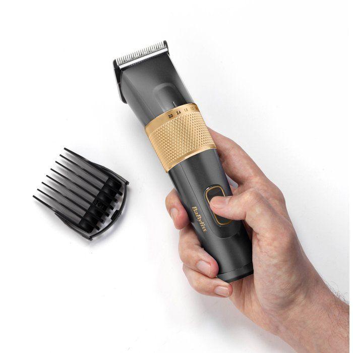Tondeuse cheveux - BABYLISS - P1361E - Lames graphite - 26 hauteurs de coupe - Autonomie 160 mi