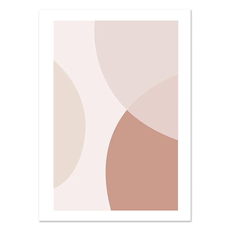 Abstract Geometry Line Color Block Posters And Prints Wall Art Canvas Painting Nordic Wall Pictures For Living Room Home Decor