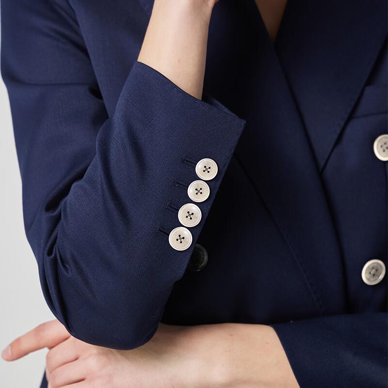 LadyS Elite Women's Navy Wool Blend Suit Separates