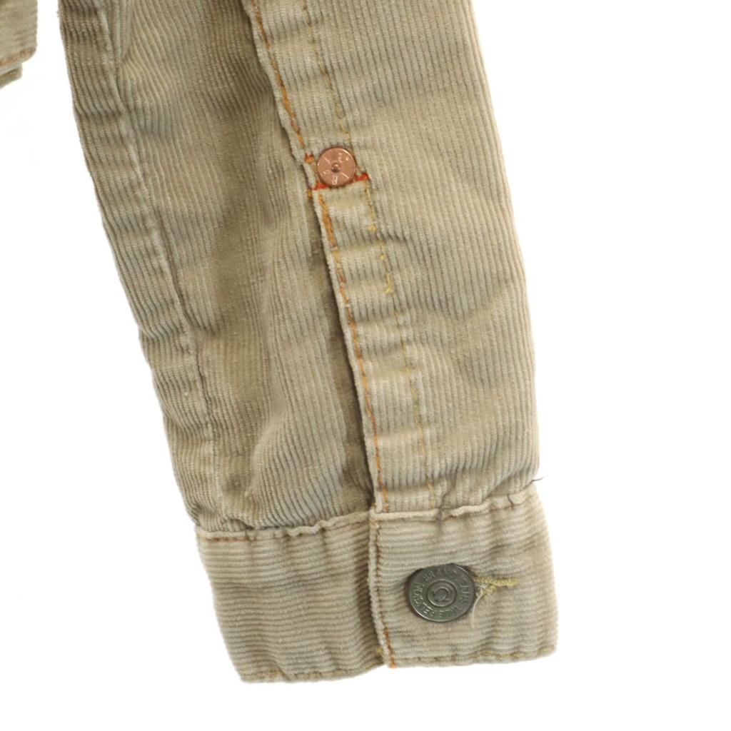True Religion Corduroy Jacket S Beige Back Bore Women Used