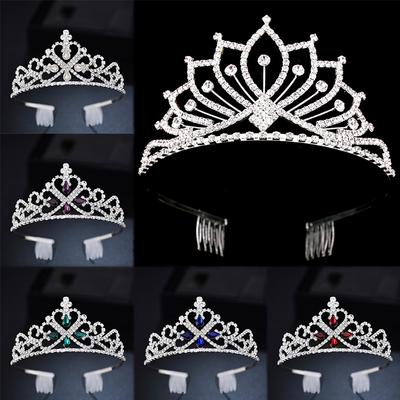 Nuovo Cerchietto Corona da Sposa Corona per la Festa di Matrimonio Accessori per la Festa di Matrimonio Accessori per Capelli Moda Donna Regalo Gioielli